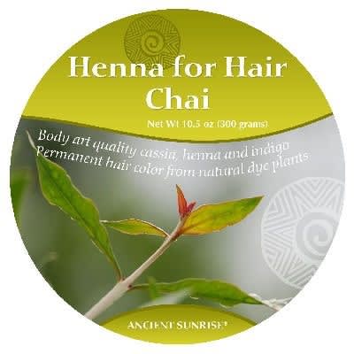 photo of Sample Ancient Sunrise Henna for Hair Chai Kit