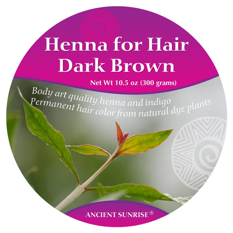 photo of Sample Henna for Hair Dark Brown  Kit
