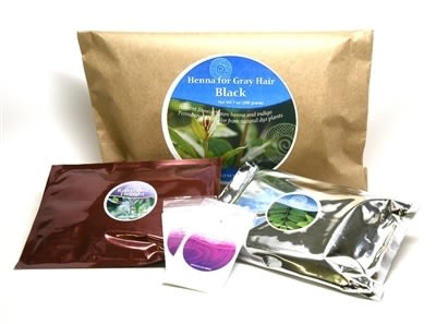 Deal of the Weekend  Ancient Sunrise Henna for Gray Hair Black Kit