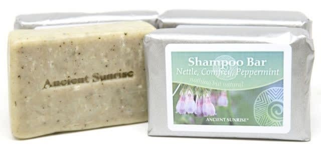 Ancient Sunrise Nettle, Peppermint Shampoo Bar Ancient Sunrise Nettle, Peppermint Shampoo Bar