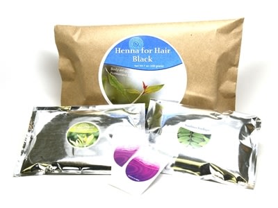 Ancient Sunrise Henna For Hair Black Kit from Mehandi.com