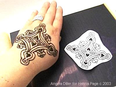 Transfer Paper - body art, perfect pattern, temporary tattoo-Mehandi.com