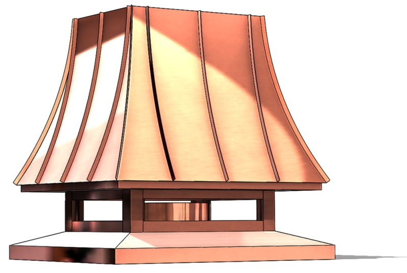 Franklin Chimney Shroud