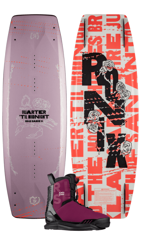 2026 Ronix Quarter 'Til Midnight w/ Rise Wakeboard Package