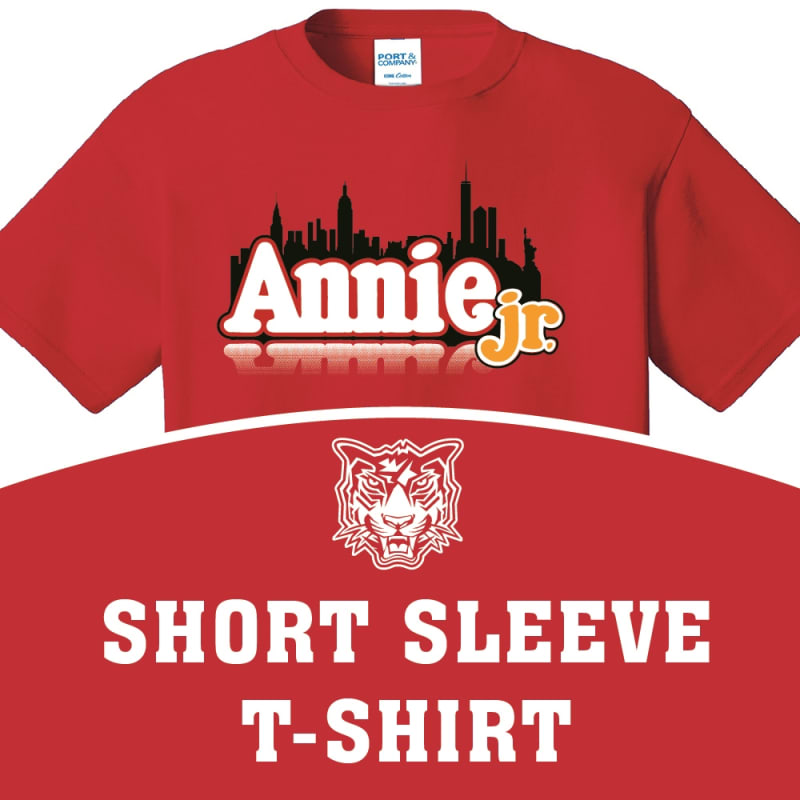 Amherst Annie Tee shirt with Amherst Tigers Logo