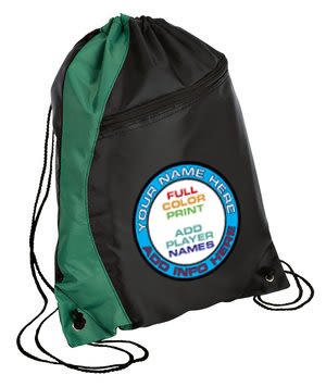 drawstring backpack hunter/black