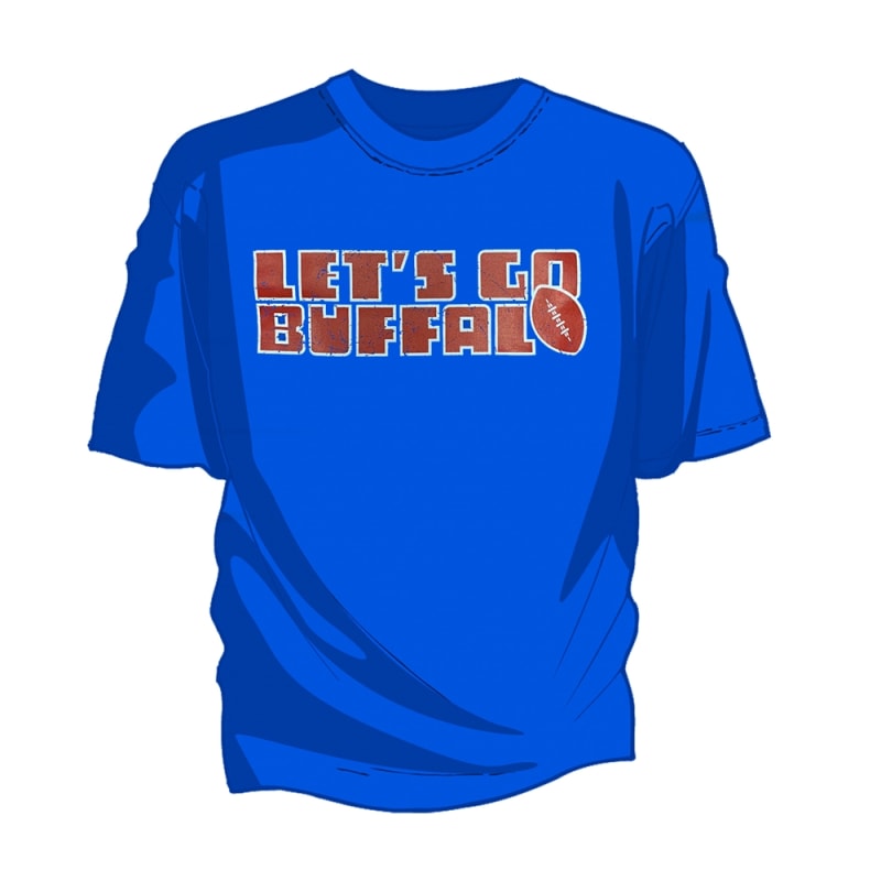 Buffalo Bills Royal Blue Shirt