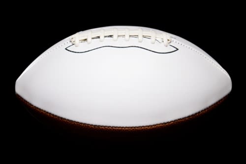 signature football autograph football