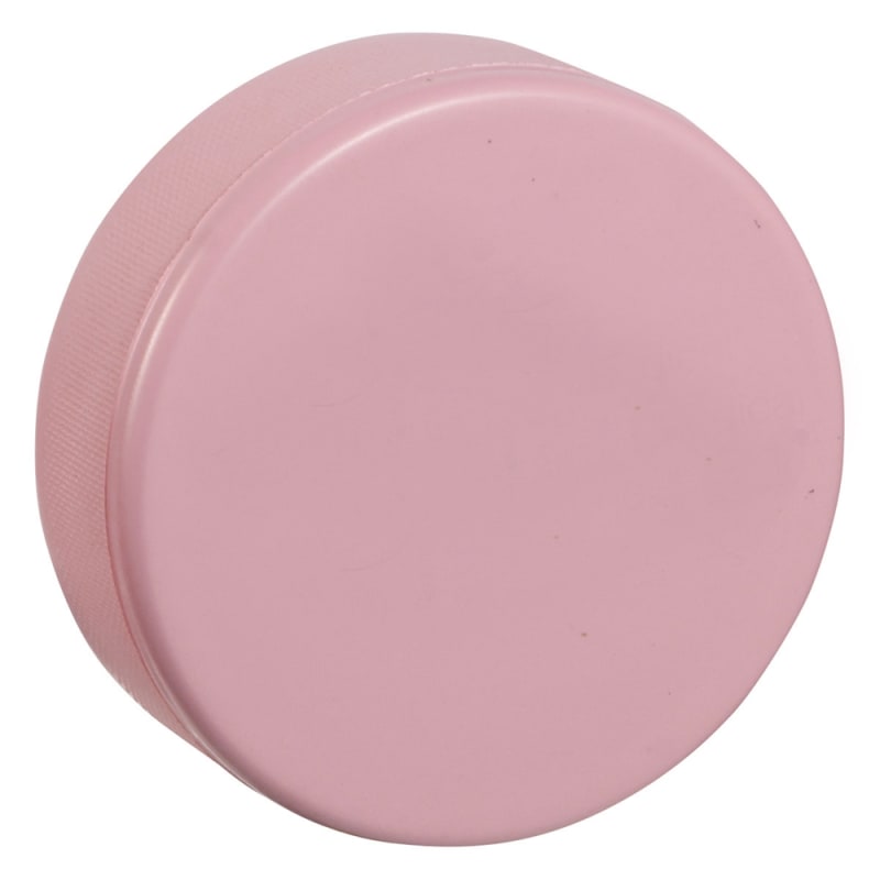 soft pink hockey puck foam hockey puck blue hockey puck