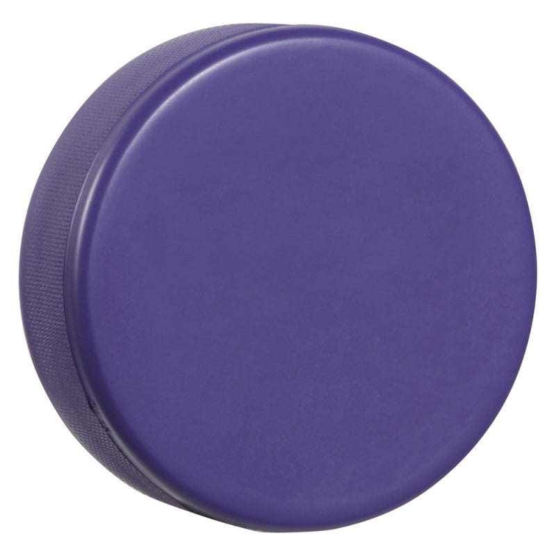 soft purple hockey puck foam hockey puck purple hockey puck