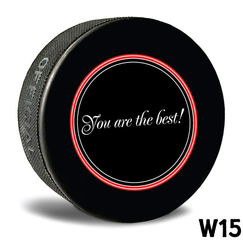 non customizable hockey pucks