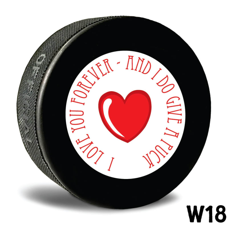 non customizable hockey pucks