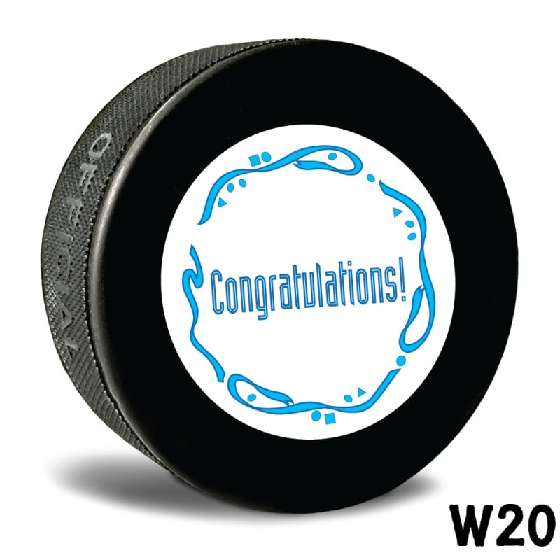 non customizable hockey pucks