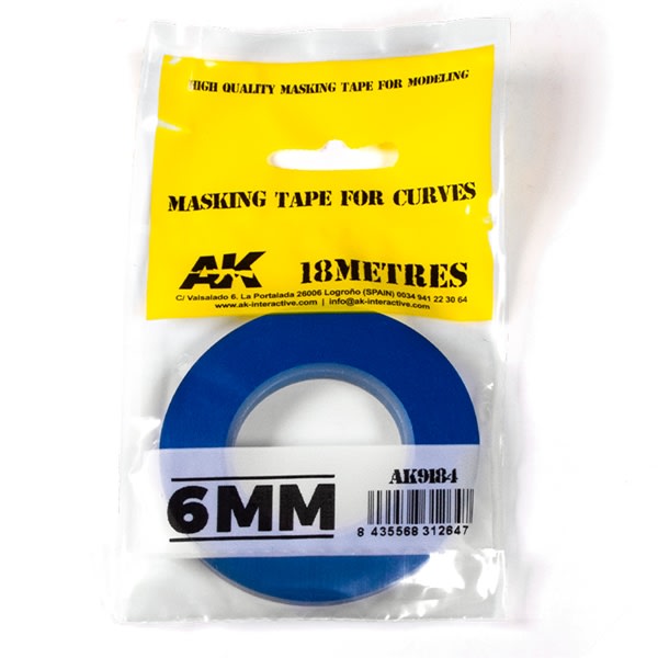 Masking Tape for Curves 6mm
