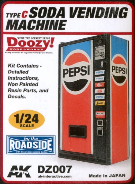 ペプシマン　ディスペンサー Pepsi Soda Vending Machine (1/24) (fs)
