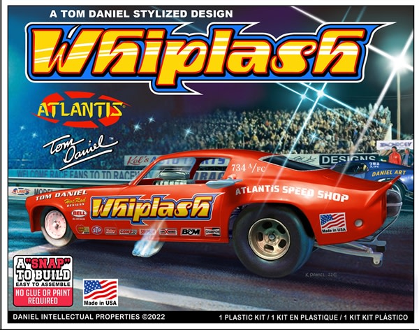 Tom Daniel Whiplash Funny Car