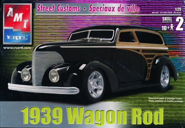 1939 Chevy Wagon Rod  (1/25) (fs)