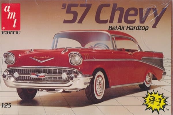 1957 Chevy Bel Air Sport Coupe (3 'n 1) (1/25) (fs)
