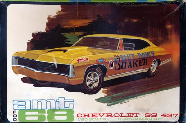 自動車 AMT Chevrolet Impala Fastback SS 1/25 AMT Chevrolet Impala Fastback SS 1/25