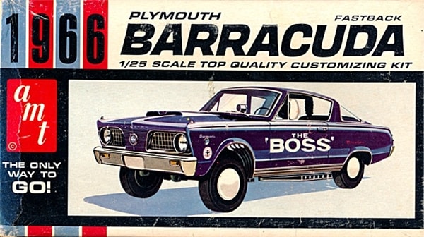 amt 1/25 ダイアモンド レオ 1966 Plymouth Barracuda Customized by Gene Winfield (1/25)