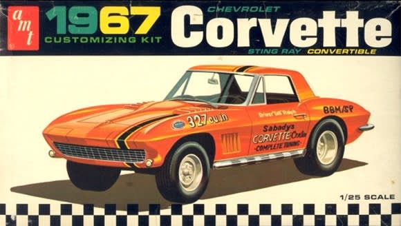 1967 Corvette Stingray Convertible Customizing Kit (3 'n 1