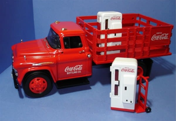 1957 Chevy Stake Truck Die-Cast 