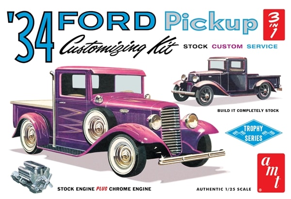 thumbnail image 2 of N Scale 1934 Ford Coupe Unassembled Kit By Showcase Miniatures - Model 29 2 of 6