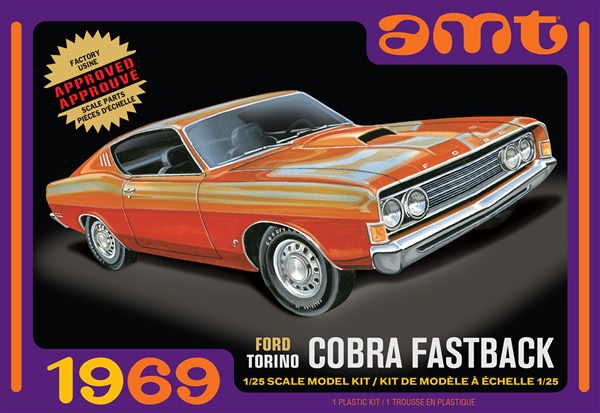 1969 Ford Torino Cobra Fastback (1/25) (fs)