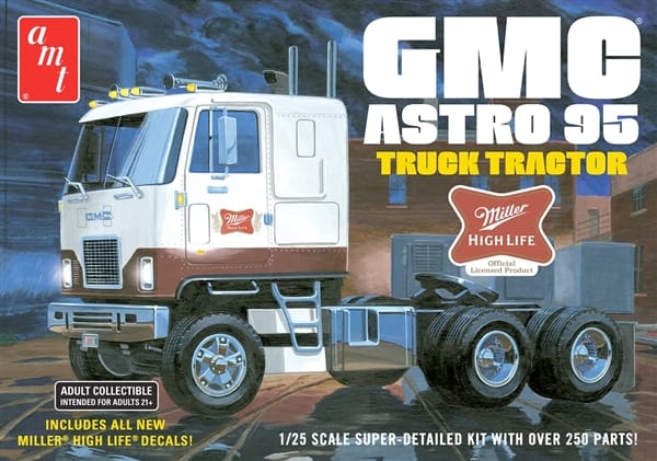 "Miller High Life" GMC Astro 95 Semi Tractor (1/25) (fs)