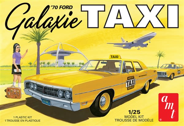 1970 Ford Galaxie Taxi (1/25) (fs)
