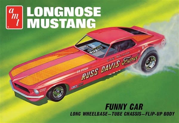 1969 Ford Mustang Long Nose Funny Car Gas Ronda
