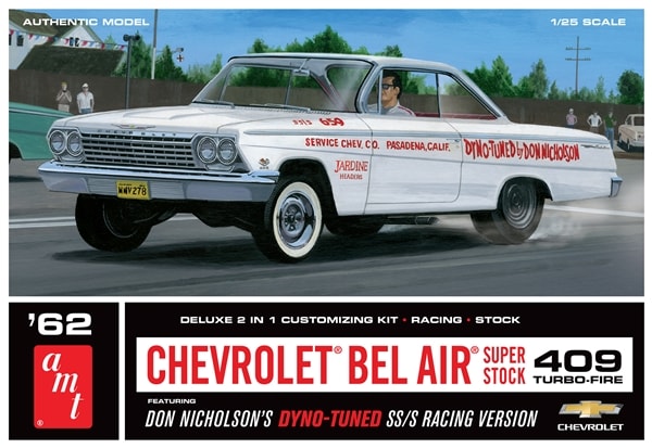 RC/ '62 Chevyシボレー Belairベルエア プロストック 1/24 RC/ '62 Chevyシボレー Belairベルエア プロストック 1/24
