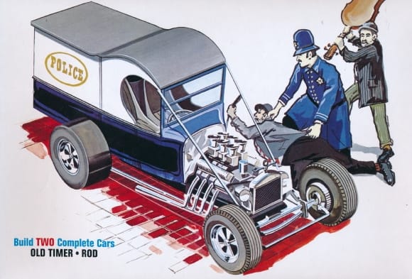 1925 Ford Model T Paddy Wagon (Build 2 complete vehicles) (1/25) (fs)