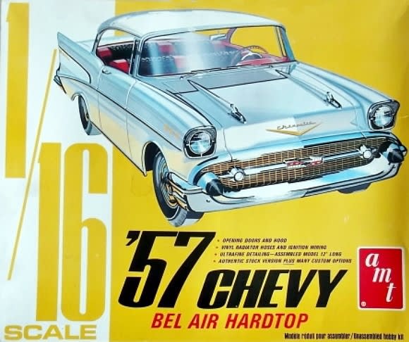 自動車 amt 1/16 57 Chevrolet Bel Air Hardtop 1957 Chevy Bel Air Hardtop (1/16) (fs)
