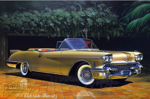 1958 Cadillac Eldorado Biarritz Convertible With Boot (1/24