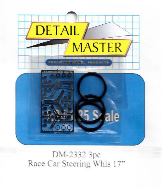 Race Car Steering Wheels 17" for 1/24 & 1/25