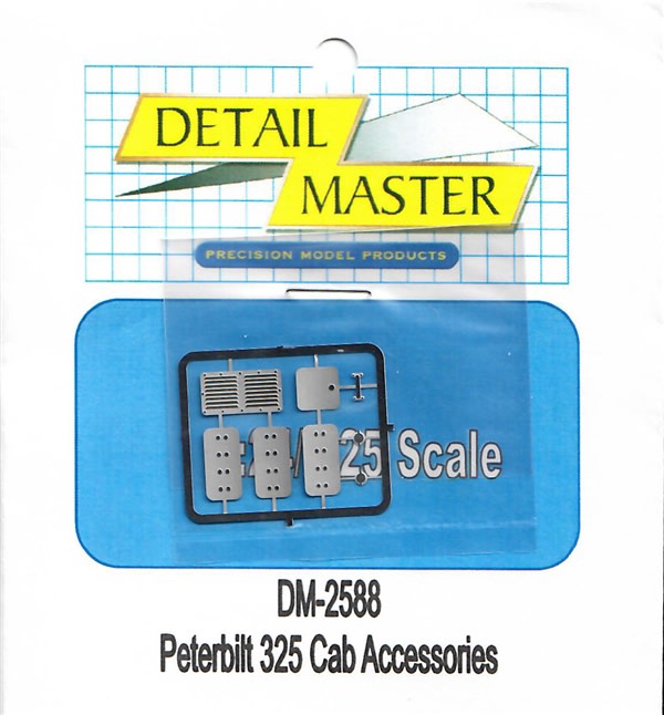 Peterbilt 352 Cab Accessories for 1/24 & 1/25