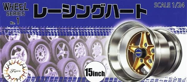 Racing Hart 15" Tire & Wheel Set