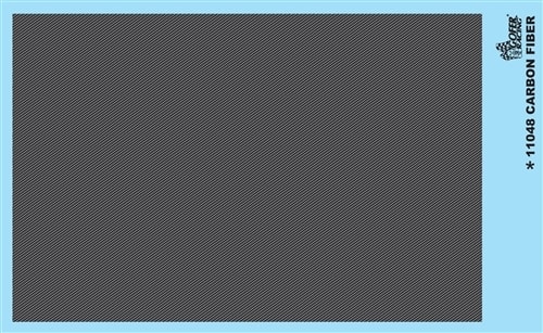 Carbon Fiber Gofer Racing Decal (1/25 or 1/24)