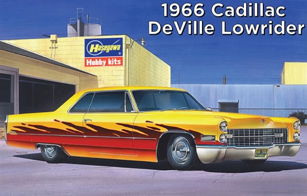 1966 Cadillac Sedan DeVille Lowrider Car (1/24) (fs)