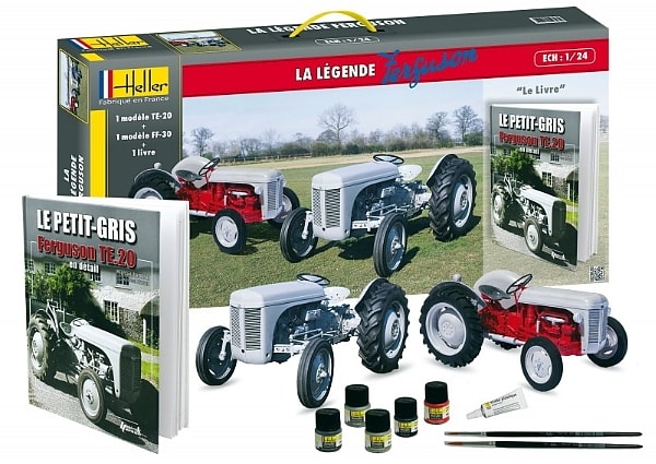 La Légende Ferguson  TE-20 "Petit Gris" & FF-30 "Ventre Rouge" 60th Anniversary Limited Combination Kit (1/24) (fs)