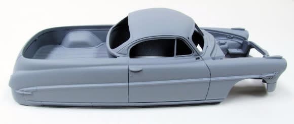 1953 Hudson Hornet プラスチックモデルキット Unboxing - Moebius Models 1/25 Hudson Hornet - YouTube