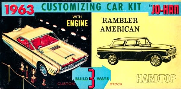 1963 AMC Rambler American Hardtop (3 'n 1) Stock, Custom or Drag
