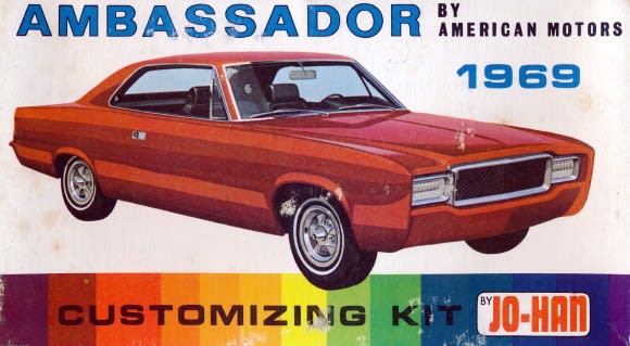 希少！JO-HAN '67 AMERICAN MOTORS AMBASSADOR 希少！JO-HAN '67 AMERICAN MOTORS AMBASSADOR 1967 AMC Rambler