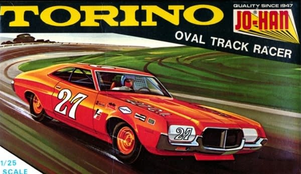 1972 Ford Torino Oval Track Racer (1/25) (See More Info)