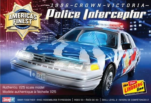 1996 Crown Victoria Police Interceptor Snap Kit (1/25) (fs)