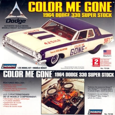 1964 Dodge Hemi Super Stock  'Color Me Gone' (1/25) (fs)