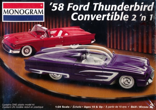 希少！激レア！当時物！Monogram '58 THUNDERBIRD 希少！激レア！当時物！Monogram '58 THUNDERBIRD Amazon.com