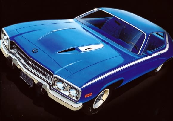 1974 Plymouth Road Runner (2 'n 1) Collector's Edition with Figure
