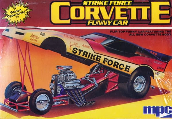 Strike Force Corvette Funny Car (1/25) (fs)
